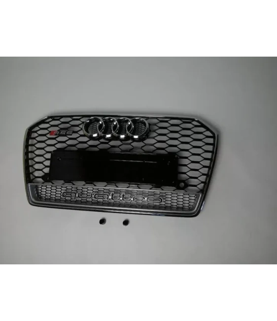 - Audi - Audi RS6 front bumper radiator grille chrome QUATTRO for Audi A6 2016-2018 - 4 - Buy the Audi RS6 bumper radiator gril - Audi - Audi RS6 front bumper radiator grille chrome QUATTRO for Audi A6 2016-2018 - 4 - Buy the Audi RS6 bumper radiator gril