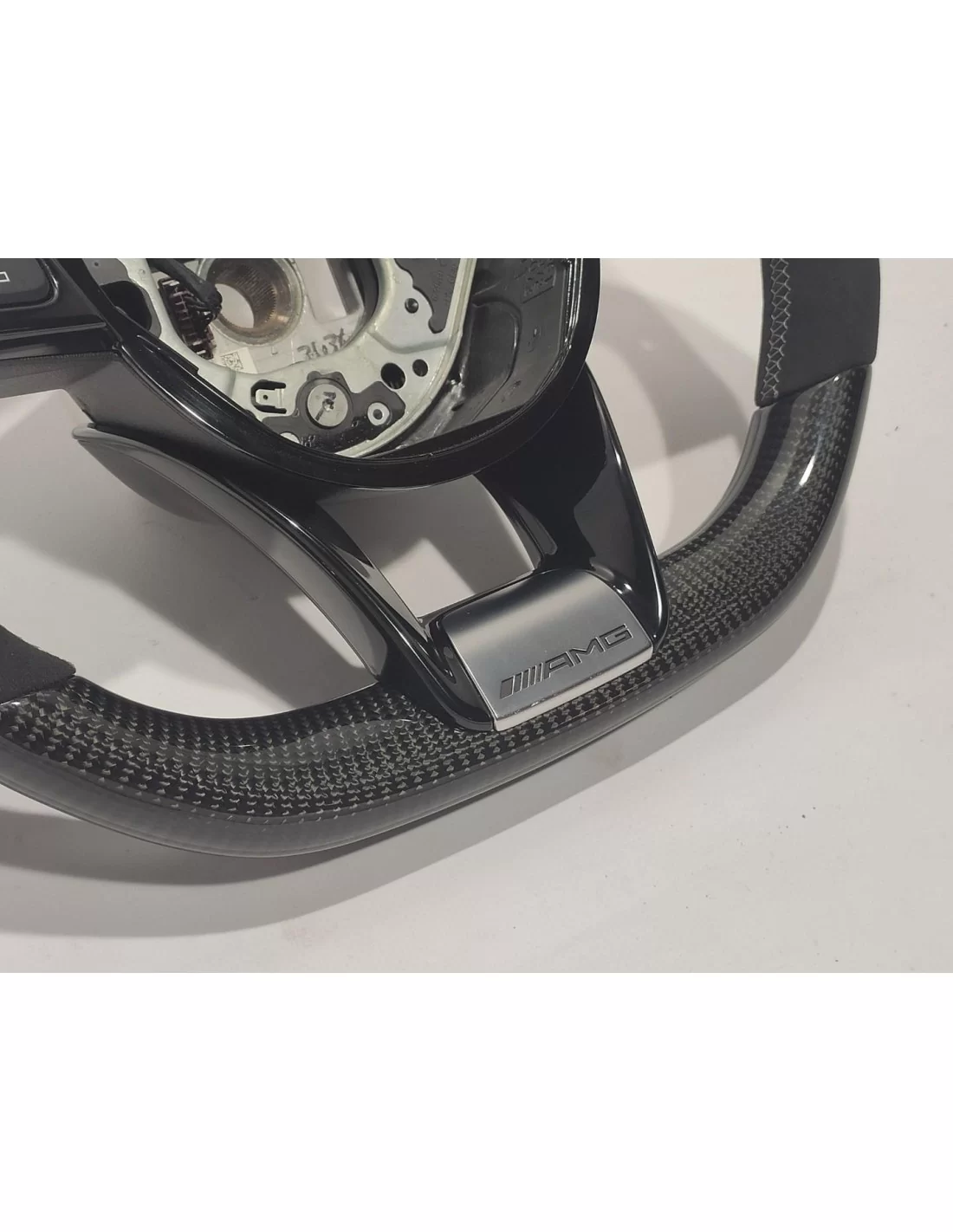 - Steering Wheels - Mercedes-Benz GLE GLC GLS W205 Volante Carbono Alcantara - 5 - Melhore a sua experiência de condução com o - Steering Wheels - Mercedes-Benz GLE GLC GLS W205 Volante Carbono Alcantara - 5 - Melhore a sua experiência de condução com o