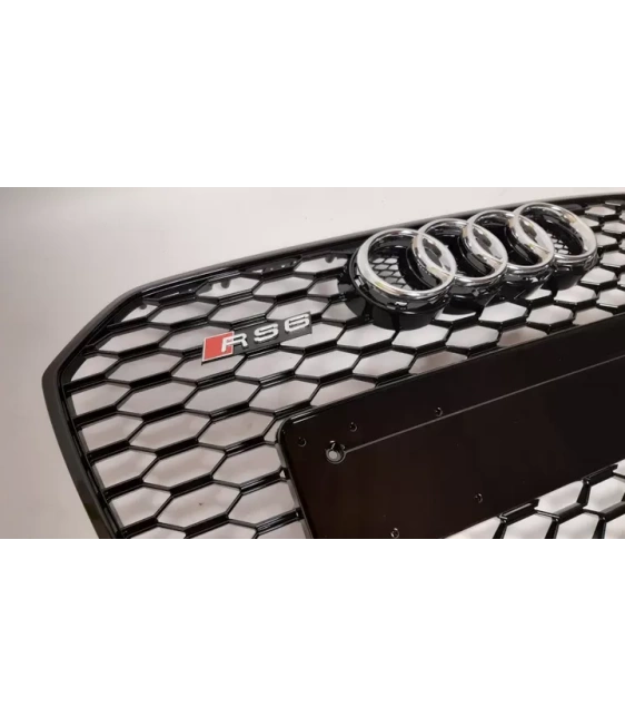 - Audi - Audi RS6 Frontstoßstange Kühlergrill schwarz für Audi A6 2016-2018 - 3 - Kaufen Sie den Audi RS6 Frontstoßstangen-Kühl - Audi - Audi RS6 Frontstoßstange Kühlergrill schwarz für Audi A6 2016-2018 - 3 - Kaufen Sie den Audi RS6 Frontstoßstangen-Kühl