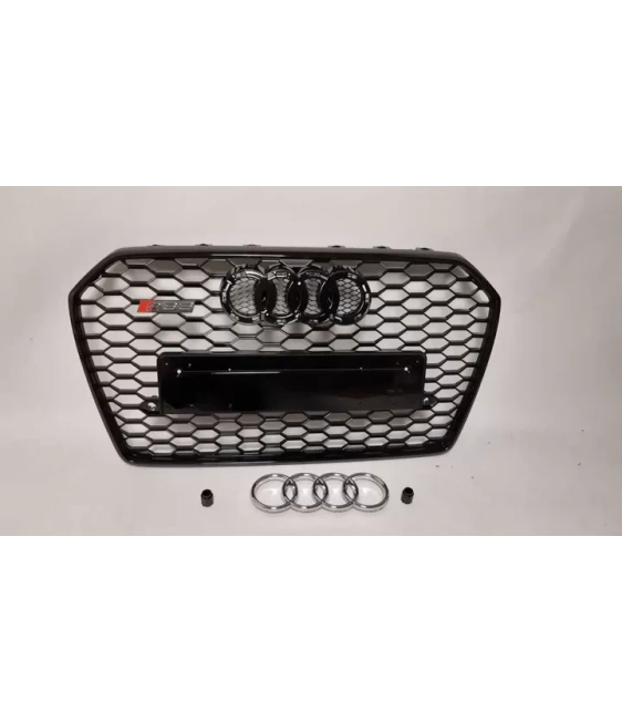 - Audi - Audi RS6 Frontstoßstange Kühlergrill schwarz für Audi A6 2016-2018 - 2 - Kaufen Sie den Audi RS6 Frontstoßstangen-Kühl - Audi - Audi RS6 Frontstoßstange Kühlergrill schwarz für Audi A6 2016-2018 - 2 - Kaufen Sie den Audi RS6 Frontstoßstangen-Kühl