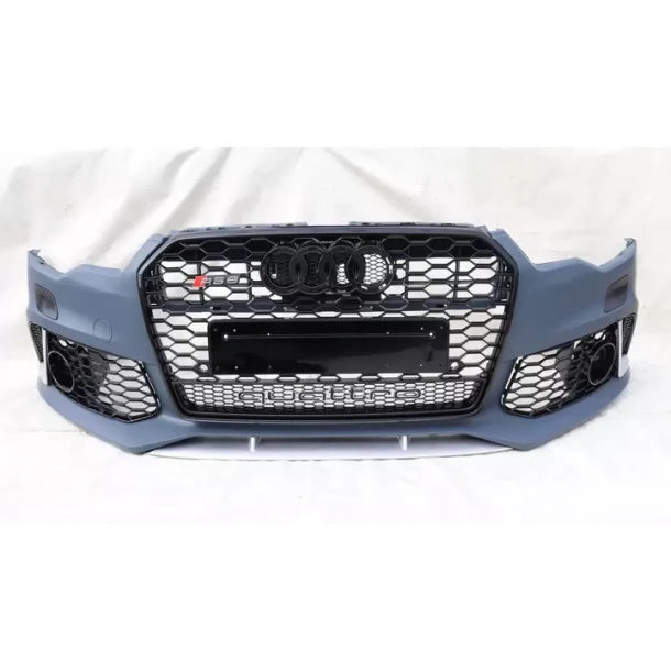  - Audi - Kopie der Audi RS6 Frontstoßstange Kühlergrill schwarz für Audi A6 2016-2018 - 1 - Audi RS6 Frontstoßstange Kühlergril