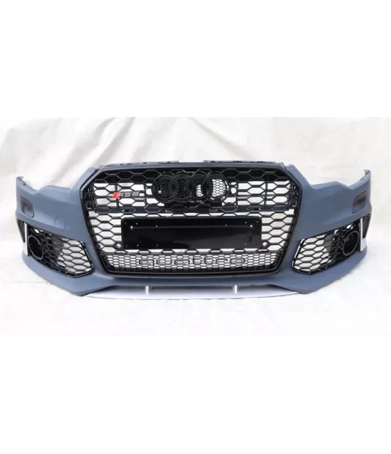  - Audi - 仿奥迪 RS6 前保险杠散热器格栅，黑色，适用于奥迪 A6 2016-2018 - 1 - 奥迪 RS6 前保险杠散热器格栅（黑色，适用于 2016-2018 年款奥迪 A6
