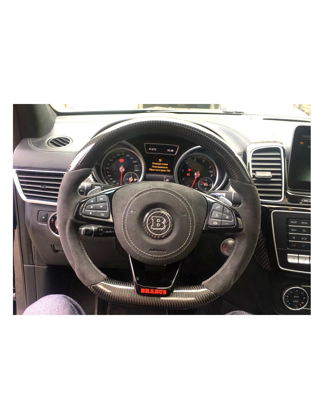  - Lenkräder - Mercedes-Benz GLE GLC GLS C CLA W205 W166 X166 Lenkrad Carbon Alcantara - 1 - Mercedes-Benz GLE GLC GLS C CLA W20