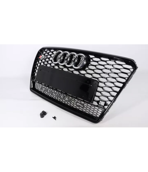 - Audi - Audi RS7 front bumper radiator grille black QUATTRO for Audi A7 2010-2014 - 3 - Buy the Audi RS7 bumper radiator grill  - Audi - Audi RS7 front bumper radiator grille black QUATTRO for Audi A7 2010-2014 - 3 - Buy the Audi RS7 bumper radiator grill