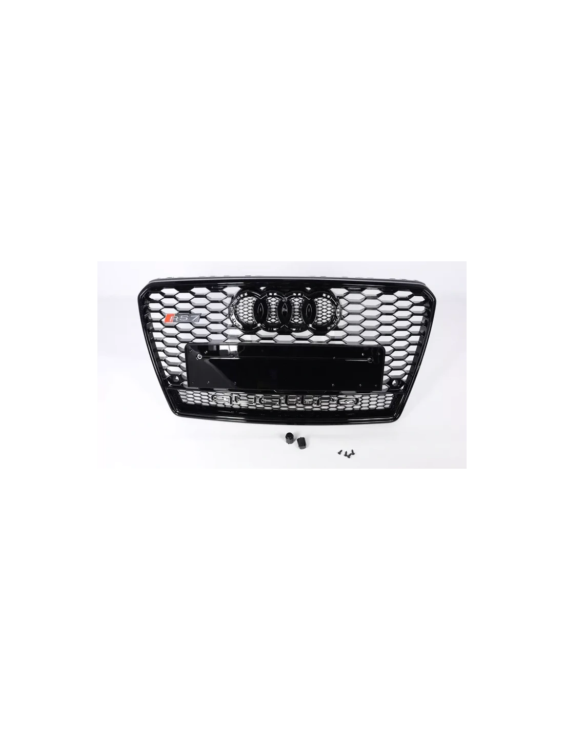 - Audi - Решітка радіатора переднього бампера Audi RS7 чорна QUATTRO для Audi A7 2010-2014 - 1 - Купуйте радіаторну решітку бам  - Audi - Решітка радіатора переднього бампера Audi RS7 чорна QUATTRO для Audi A7 2010-2014 - 1 - Купуйте радіаторну решітку бам