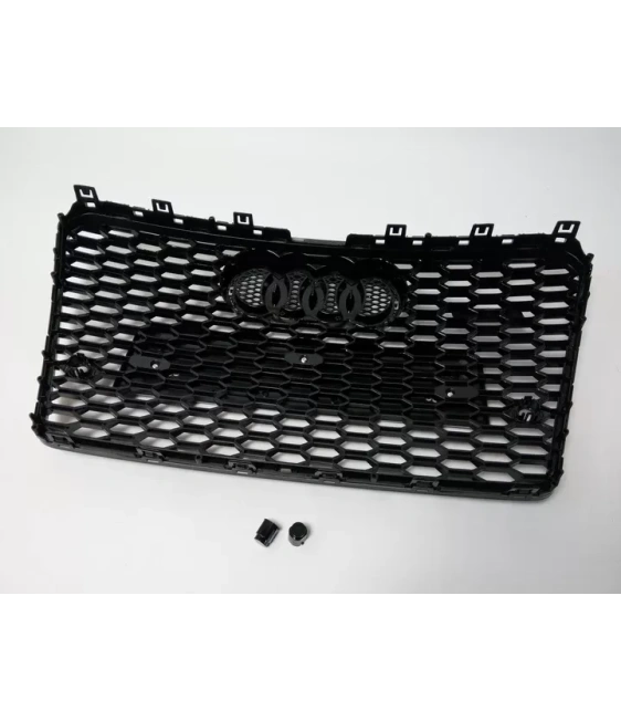  - Audi - Osłona chłodnicy przedniego zderzaka Audi RS7 czarna QUATTRO do Audi A7 2010-2014 - 6 - Kup osłonę chłodnicy zderzaka 