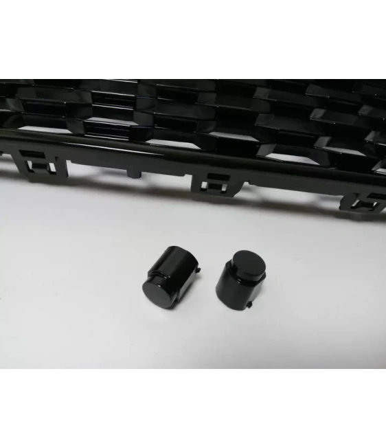  - Audi - Osłona chłodnicy przedniego zderzaka Audi RS7 czarna QUATTRO do Audi A7 2010-2014 - 10 - Kup osłonę chłodnicy zderzaka