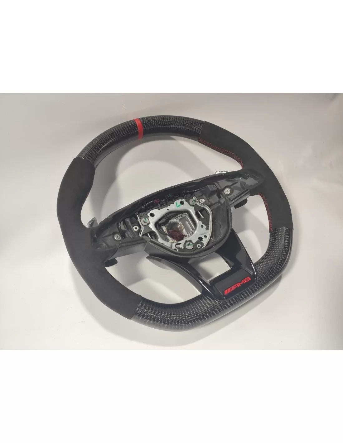 - Steering Wheels - Mercedes-Benz GLE GLC GLS W205 Рульове колесо з карбонової алькантари - 4 - Підніміть свій рівень комфорту - Steering Wheels - Mercedes-Benz GLE GLC GLS W205 Рульове колесо з карбонової алькантари - 4 - Підніміть свій рівень комфорту