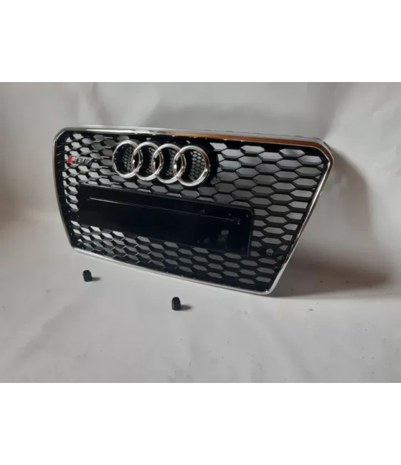  - Audi - 奥迪 RS7 前保险杠散热器格栅（黑色 QUATTRO），适用于 2010-2014 年奥迪 A7 - 1 - 在 Tuneverse 购买适用于奥迪 A7 2010-2014 的黑色 QUATTRO 风格奥迪 RS7 保险杠散热器格栅