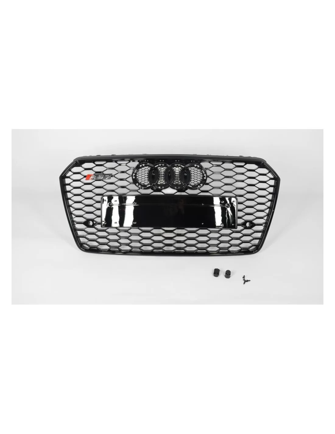  - Audi - Audi RS7 Zwarte voorbumper radiatorrooster voor Audi A7 2014-2017 - 1 - Koop de Audi RS7 zwarte voorbumper radiateurgr
