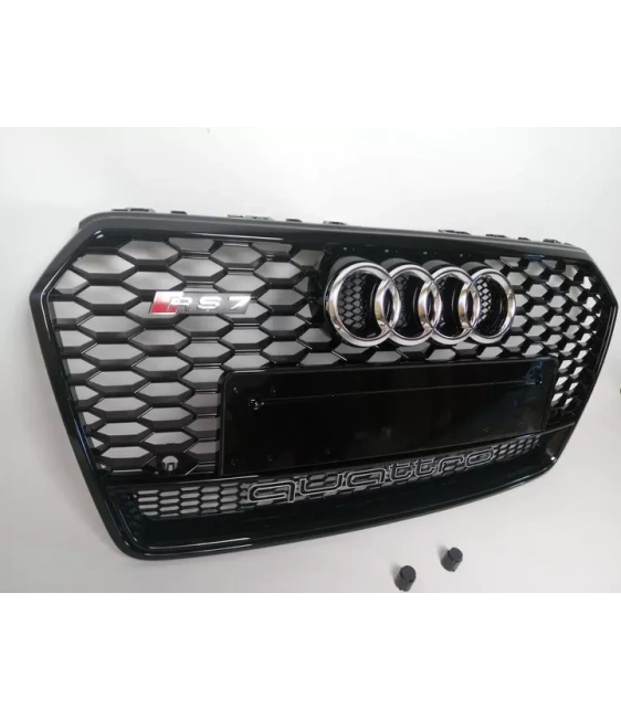 - Audi - アウディ RS7 フロント バンパー ラジエーター グリル ブラック QUATTRO アウディ A7 2014年-2017年用 - 3 - Audi アウディ RS7 フロント バンパー ラジエーター グリル ブラック QUATTRO - Audi - アウディ RS7 フロント バンパー ラジエーター グリル ブラック QUATTRO アウディ A7 2014年-2017年用 - 3 - Audi アウディ RS7 フロント バンパー ラジエーター グリル ブラック QUATTRO