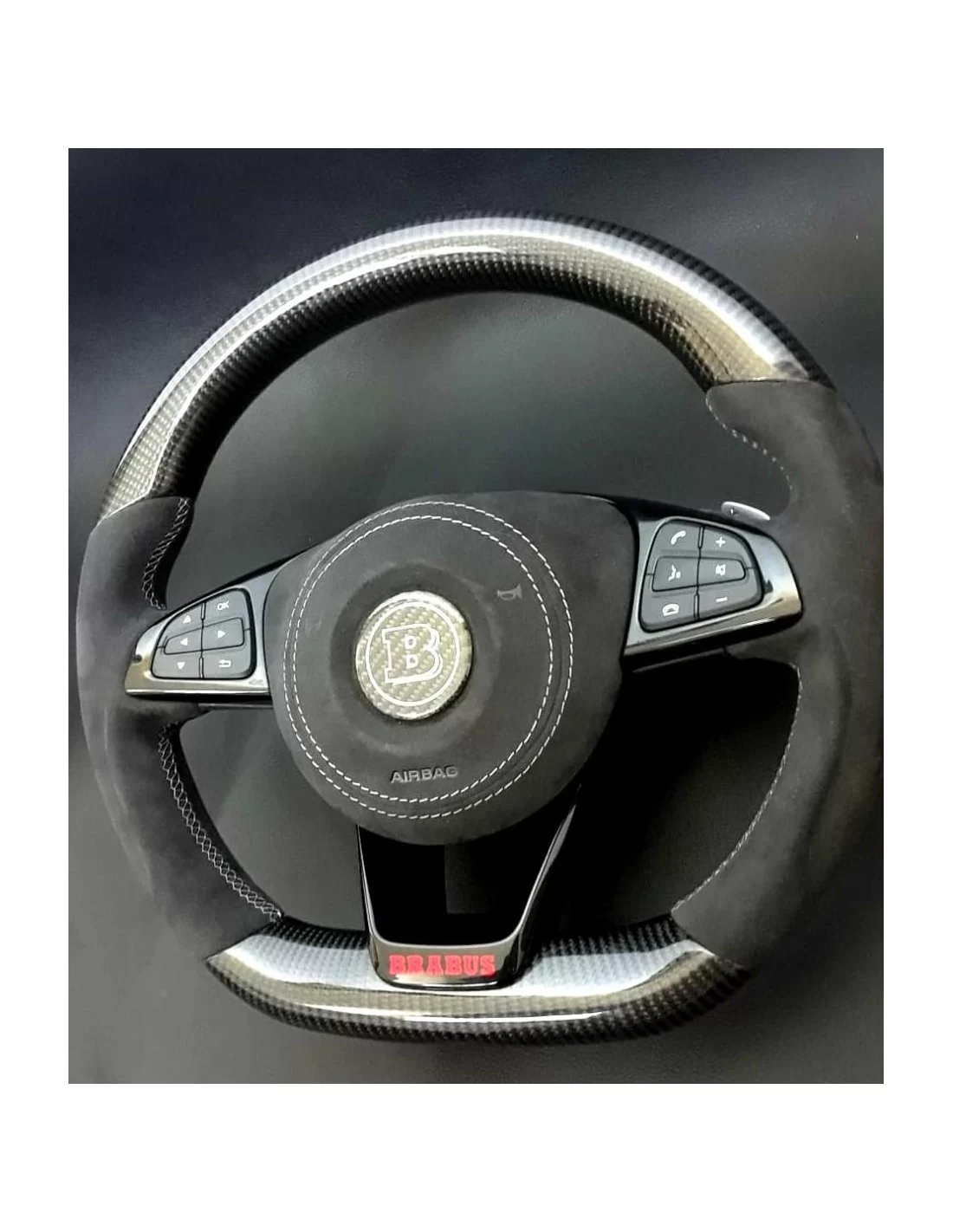 - Volante - Mercedes-Benz GLE GLC GLS C CLA W205 W166 X166 Volante Carbono Alcantara - 2 - ¡Comprar Mercedes-Benz GLE GLC GLS C  - Volante - Mercedes-Benz GLE GLC GLS C CLA W205 W166 X166 Volante Carbono Alcantara - 2 - ¡Comprar Mercedes-Benz GLE GLC GLS C