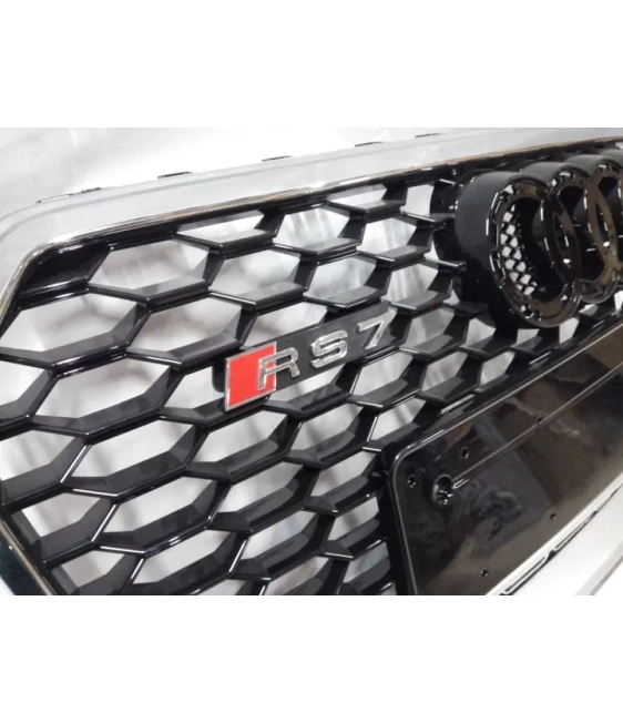 - Audi - Audi RS7 front bumper radiator grille QUATTRO for Audi A7 2016-2018 - 8 - Buy the Audi RS7 front bumper radiator grill  - Audi - Audi RS7 front bumper radiator grille QUATTRO for Audi A7 2016-2018 - 8 - Buy the Audi RS7 front bumper radiator grill