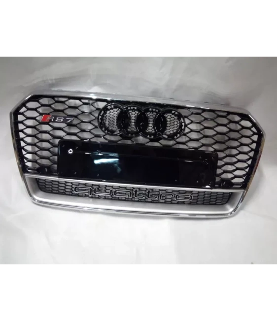 - Audi - Audi RS7 front bumper radiator grille QUATTRO for Audi A7 2016-2018 - 11 - Buy the Audi RS7 front bumper radiator gril  - Audi - Audi RS7 front bumper radiator grille QUATTRO for Audi A7 2016-2018 - 11 - Buy the Audi RS7 front bumper radiator gril