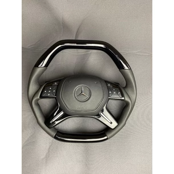  - Volant - Mercedes-Benz W463 X166 W166 W212 Volant en cuir noir piano - 6 - Achetez le volant Mercedes-Benz W463 X166 W166 W21