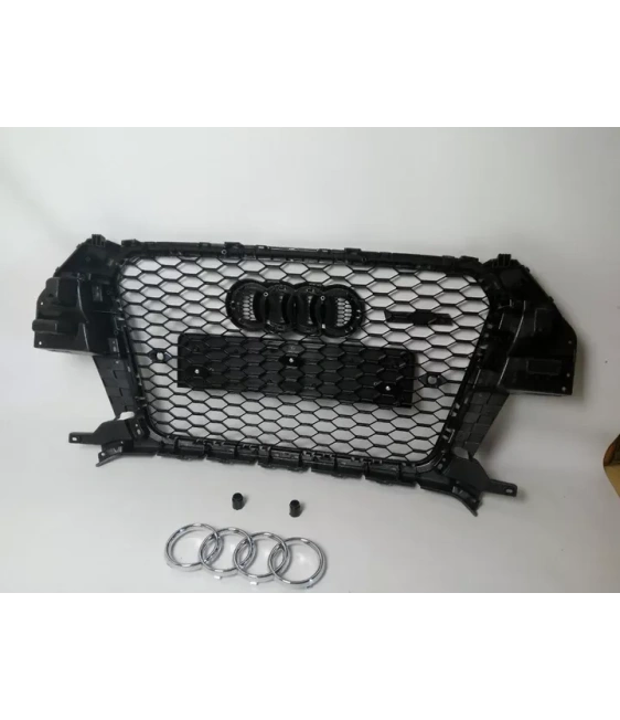 - Audi - Audi Q3 8U 2012-2015 grille honeycomb grille RSQ3 optics black black - 5 - Transform your Audi Q3 (2012-2015) with thi - Audi - Audi Q3 8U 2012-2015 grille honeycomb grille RSQ3 optics black black - 5 - Transform your Audi Q3 (2012-2015) with thi