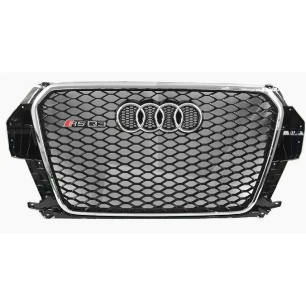  - Audi - SQ3 グリルのアウディ Q3 8U 2012-2015 のためのフロント グリルはクロムを見て下さい - 1 - Audi SQ3 グリルのアウディ Q3 8U 2012-2015 のためのフロント グリルはクロムを見て下さい