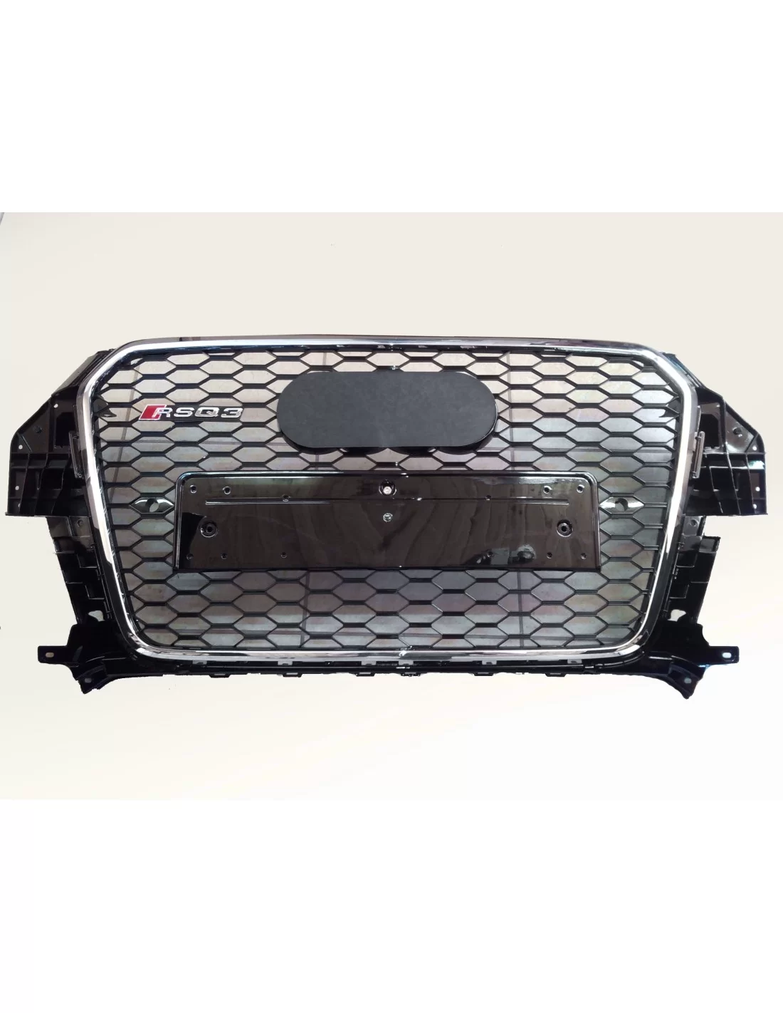 - Audi - Für Audi Q3 8U 2012-2015 Kühlergrill im SQ3 Kühlergrill Look Chrom - 4 - Verbessern Sie Ihren Audi Q3 (2012-2015) mit - Audi - Für Audi Q3 8U 2012-2015 Kühlergrill im SQ3 Kühlergrill Look Chrom - 4 - Verbessern Sie Ihren Audi Q3 (2012-2015) mit