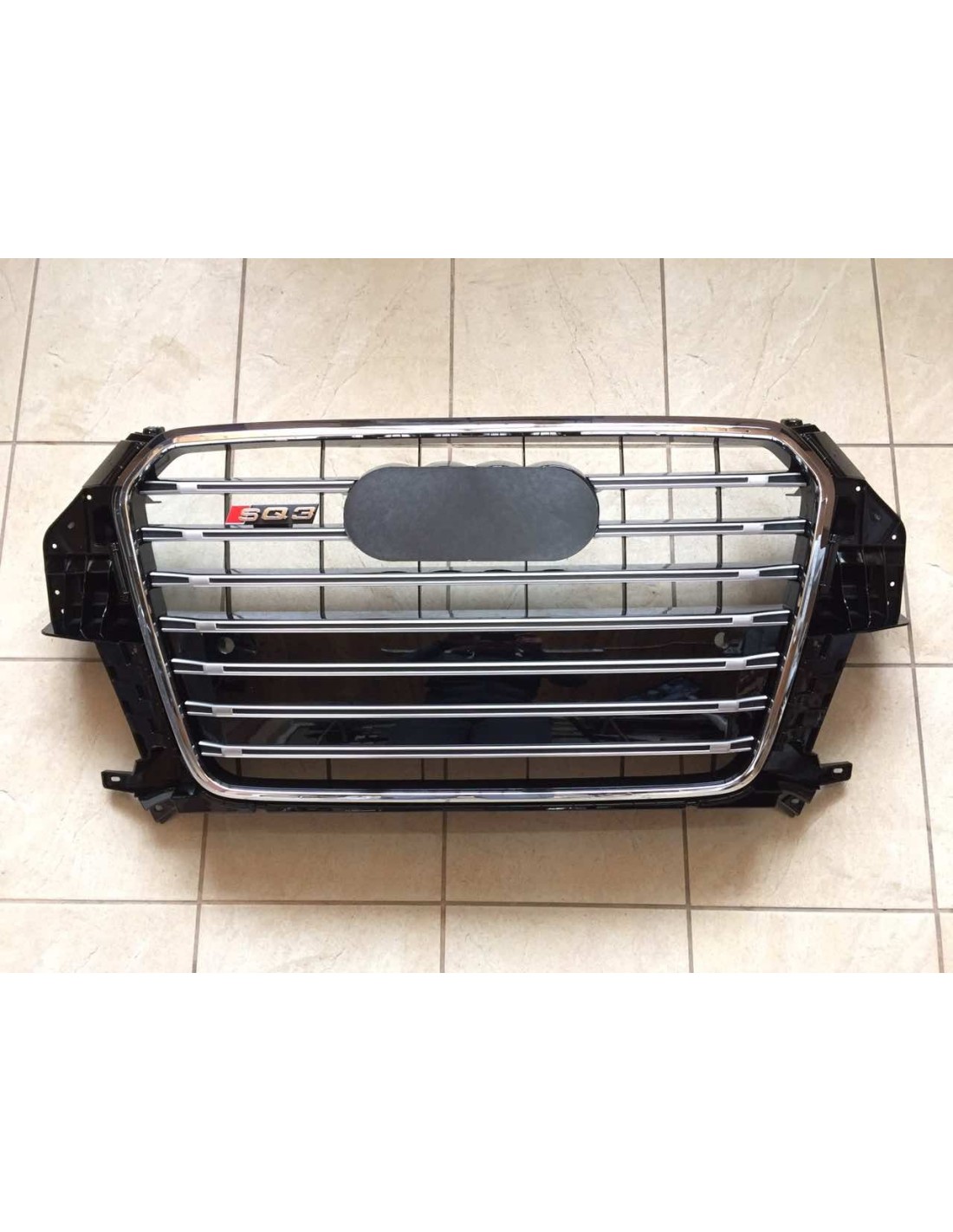 - Audi - For Audi Q3 8U 2012-2015 Grill front grille in SQ3 look - 1 - Enhance your Audi Q3 (2012-2015) with this SQ3 look fron  - Audi - For Audi Q3 8U 2012-2015 Grill front grille in SQ3 look - 1 - Enhance your Audi Q3 (2012-2015) with this SQ3 look fron