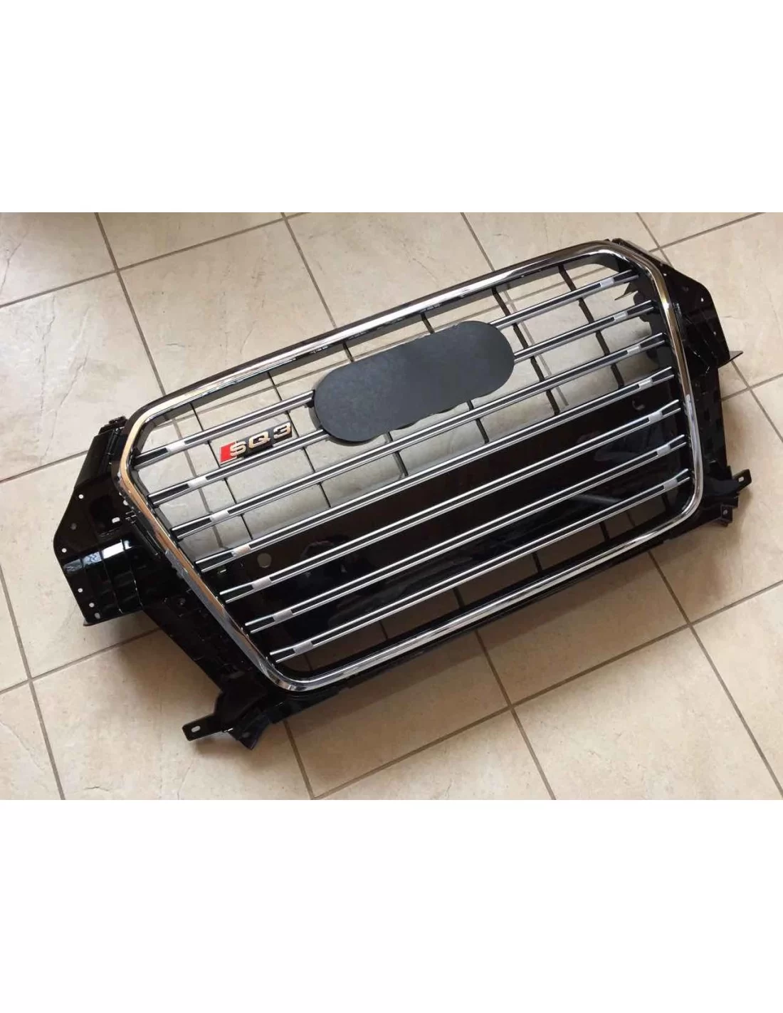 - Audi - Dla Audi Q3 8U 2012-2015 Grill przedni o wyglądzie SQ3 - 2 - Ulepsz swoje Audi Q3 (2012-2015) za pomocą przedniej krat  - Audi - Dla Audi Q3 8U 2012-2015 Grill przedni o wyglądzie SQ3 - 2 - Ulepsz swoje Audi Q3 (2012-2015) za pomocą przedniej krat