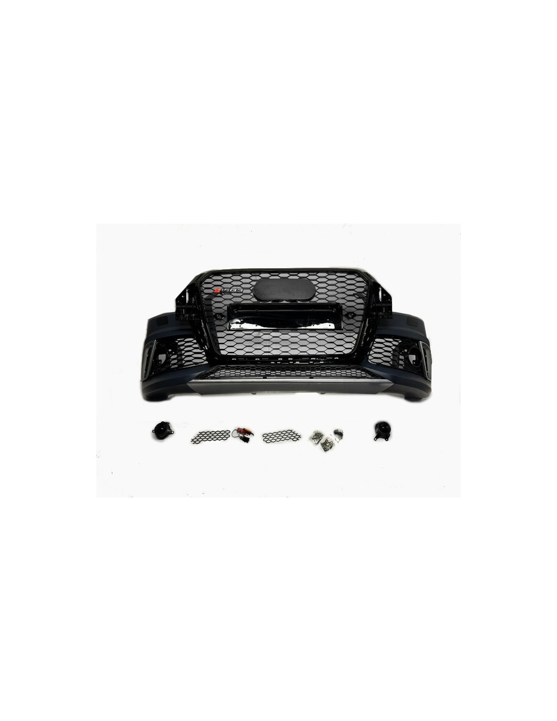 - Audi - Für Audi Q3 8U 2012-2015 Stoßstange mit Kühlergrill RSQ3 Optik schwarz - 1 - Rüsten Sie Ihren Audi Q3 (2012-2015) mit - Audi - Für Audi Q3 8U 2012-2015 Stoßstange mit Kühlergrill RSQ3 Optik schwarz - 1 - Rüsten Sie Ihren Audi Q3 (2012-2015) mit