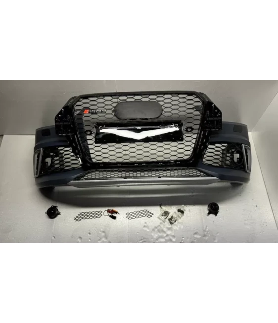 - Audi - Für Audi Q3 8U 2012-2015 Stoßstange mit Kühlergrill RSQ3 Optik schwarz - 2 - Rüsten Sie Ihren Audi Q3 (2012-2015) mit - Audi - Für Audi Q3 8U 2012-2015 Stoßstange mit Kühlergrill RSQ3 Optik schwarz - 2 - Rüsten Sie Ihren Audi Q3 (2012-2015) mit