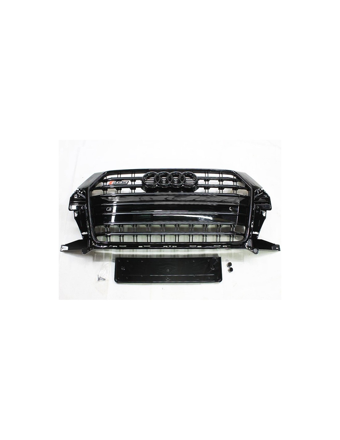 - Audi - 奥迪 Q3 8U 2014-2018 格栅 散热器 格栅 SQ3 黑色 - 1 - 使用这款时尚的 SQ3 黑色散热器格栅升级您的奥迪 Q3(2014-2018 年),打造动感外观!✈️  - Audi - 奥迪 Q3 8U 2014-2018 格栅 散热器 格栅 SQ3 黑色 - 1 - 使用这款时尚的 SQ3 黑色散热器格栅升级您的奥迪 Q3(2014-2018 年),打造动感外观!✈️