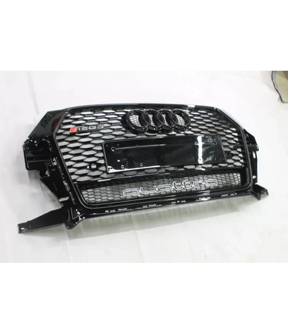  - Audi - 奥迪 Q3 8U 2014-2018 格栅 散热器格栅 蜂窝格栅 RSQ3 黑色 Quattro - 2 - ❗️⭐️TOP ANGEBOT❗️ 上的 RSQ3 Quattro 风格蜂窝状格栅，♨️Beste 质量！Tuneverse™