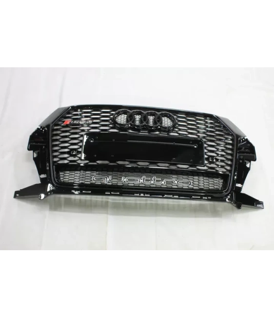  - Audi - 奥迪 Q3 8U 2014-2018 格栅 散热器格栅 蜂窝格栅 RSQ3 黑色 Quattro - 3 - ❗️⭐️TOP ANGEBOT❗️ 上的 RSQ3 Quattro 风格蜂窝状格栅，♨️Beste 质量！Tuneverse™