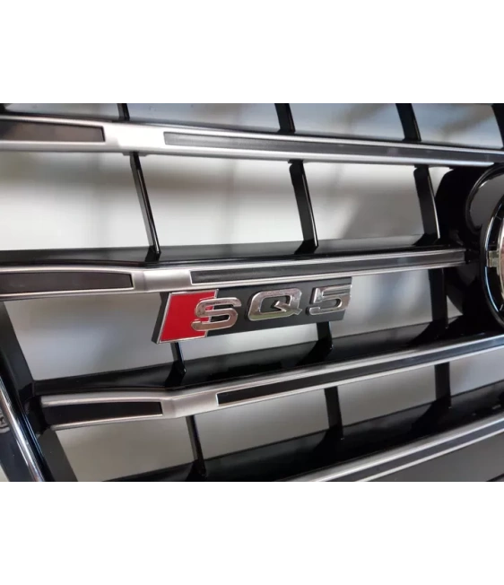 - Audi - Audi SQ5 chrome front bumper radiator grille for Audi Q5 2012-2015 S-Line - 11 - Audi SQ5 chrome front bumper radiator - Audi - Audi SQ5 chrome front bumper radiator grille for Audi Q5 2012-2015 S-Line - 11 - Audi SQ5 chrome front bumper radiator