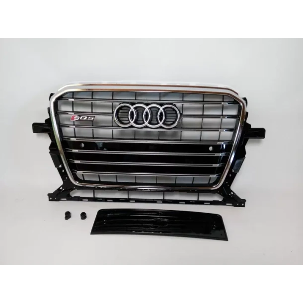  - Audi - Audi SQ5 chroom voorbumper radiatorrooster voor Audi Q5 2012-2015 S-Line - 1 - Audi SQ5 chroom voorbumper radiatorroos