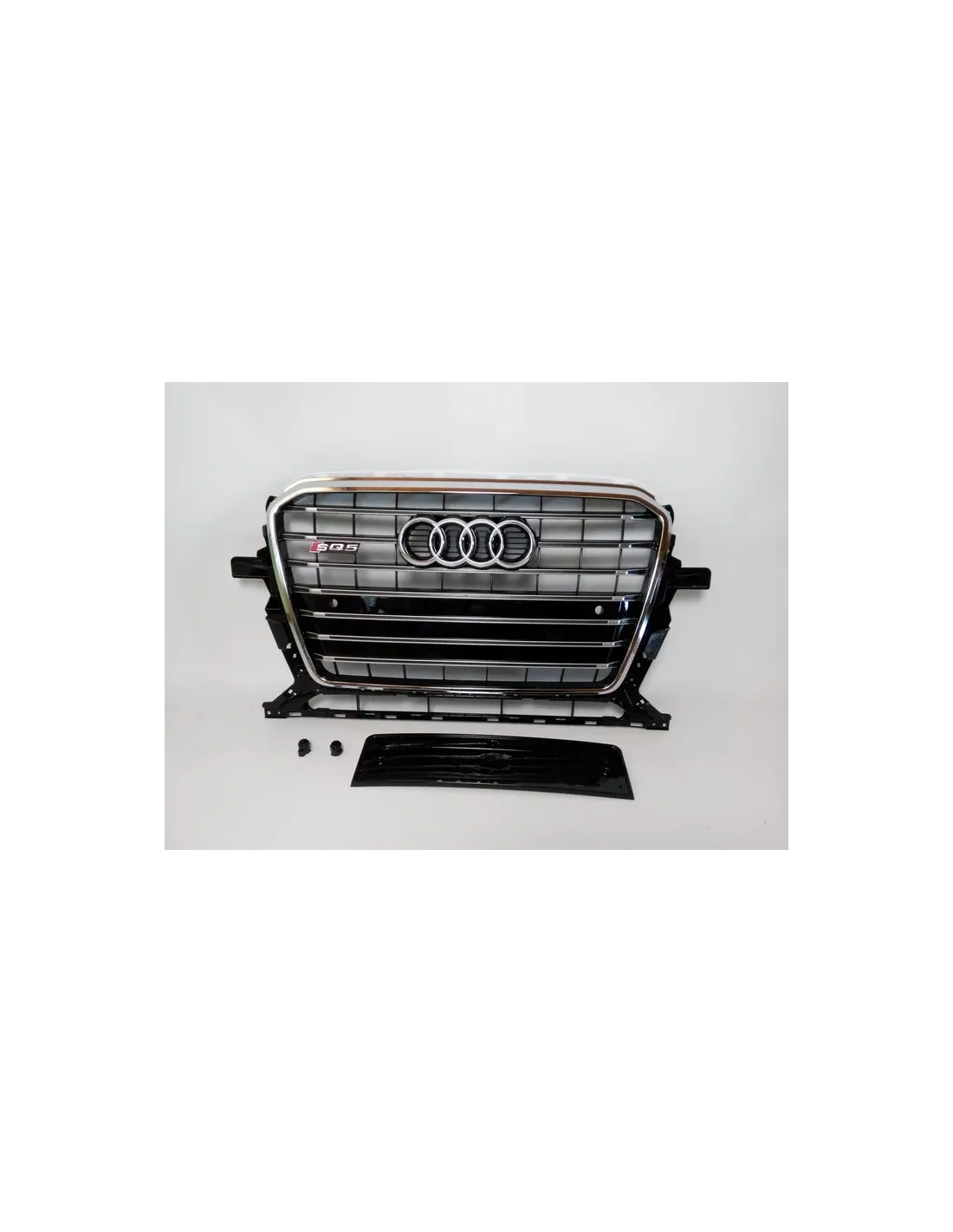 - Audi - Audi SQ5 chroom voorbumper radiatorrooster voor Audi Q5 2012-2015 S-Line - 1 - Audi SQ5 chroom voorbumper radiatorroos - Audi - Audi SQ5 chroom voorbumper radiatorrooster voor Audi Q5 2012-2015 S-Line - 1 - Audi SQ5 chroom voorbumper radiatorroos