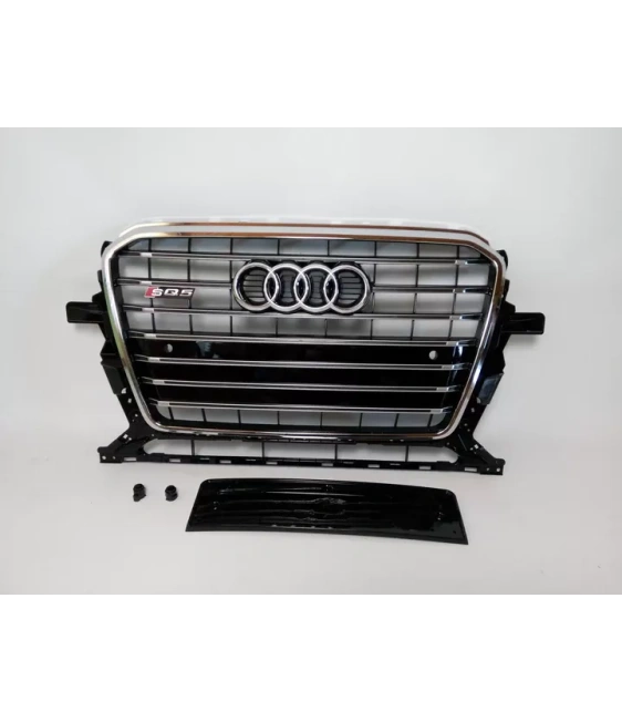  - Audi - Audi SQ5 grelha do radiador do para-choques dianteiro cromado para Audi Q5 2012-2015 S-Line - 1 - Audi SQ5 grelha do r