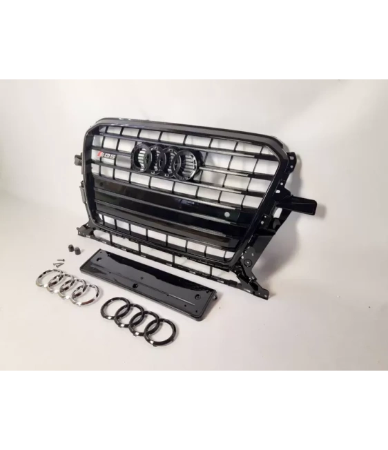 - Audi - 奥迪 SQ5 黑色前保险杠散热器罩(适用于奥迪 Q5 2012-2015 S-Line - 3 - 奥迪 SQ5 黑色前保险杠散热器罩(适用于奥迪 Q5 2012-2015 S-Line  - Audi - 奥迪 SQ5 黑色前保险杠散热器罩(适用于奥迪 Q5 2012-2015 S-Line - 3 - 奥迪 SQ5 黑色前保险杠散热器罩(适用于奥迪 Q5 2012-2015 S-Line