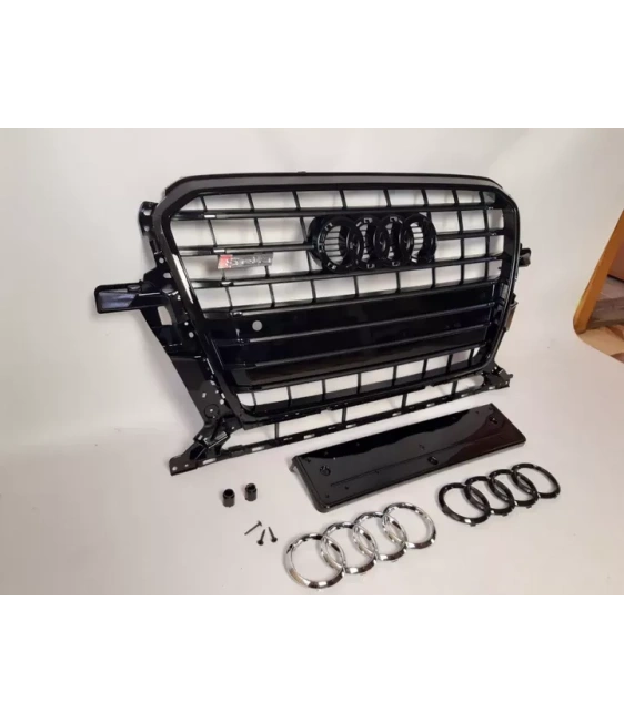 - Audi - 奥迪 SQ5 黑色前保险杠散热器罩(适用于奥迪 Q5 2012-2015 S-Line - 13 - 奥迪 SQ5 黑色前保险杠散热器罩(适用于奥迪 Q5 2012-2015 S-Line  - Audi - 奥迪 SQ5 黑色前保险杠散热器罩(适用于奥迪 Q5 2012-2015 S-Line - 13 - 奥迪 SQ5 黑色前保险杠散热器罩(适用于奥迪 Q5 2012-2015 S-Line