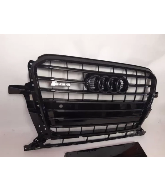 - Audi - Audi SQ5 BLACK främre stötfångare kylarskydd för Audi Q5 2012-2015 S-Line - 15 - Audi SQ5 BLACK främre stötfångare kyl - Audi - Audi SQ5 BLACK främre stötfångare kylarskydd för Audi Q5 2012-2015 S-Line - 15 - Audi SQ5 BLACK främre stötfångare kyl