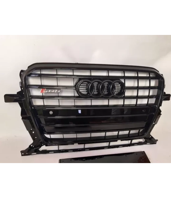 - Audi - Cubre radiador parachoques delantero Audi SQ5 NEGRO para Audi Q5 2012-2015 S-Line - 16 - Cubre radiador parachoques de - Audi - Cubre radiador parachoques delantero Audi SQ5 NEGRO para Audi Q5 2012-2015 S-Line - 16 - Cubre radiador parachoques de