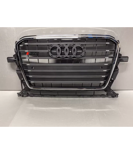  - Audi - Audi SQ5 crom parachoques delantero parrilla del radiador para Audi Q5 2012-2015 S-Line - 3 - ¡Actualice su Audi Q5 S-