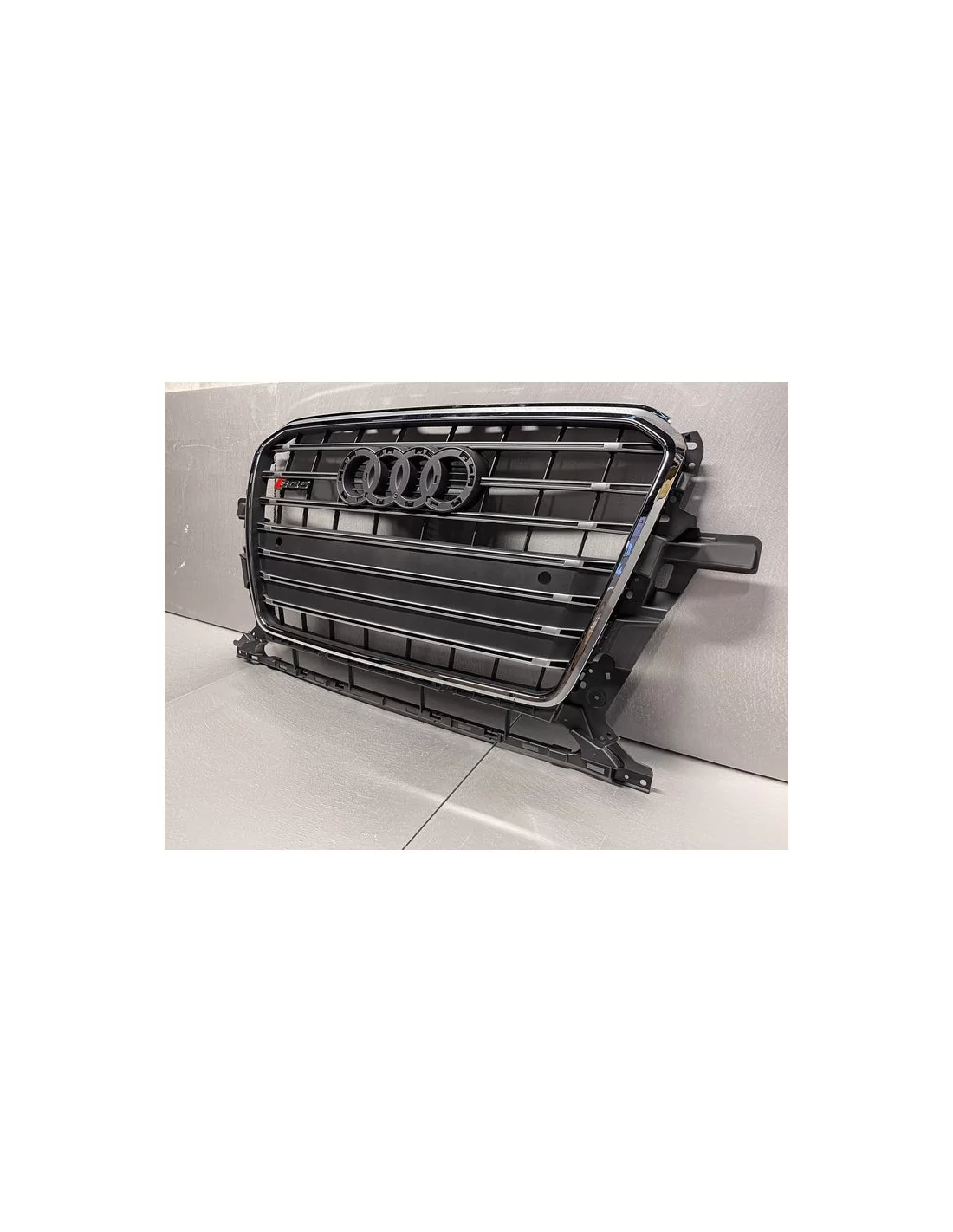  - Audi - Audi SQ5 crom parachoques delantero parrilla del radiador para Audi Q5 2012-2015 S-Line - 2 - ¡Actualice su Audi Q5 S-