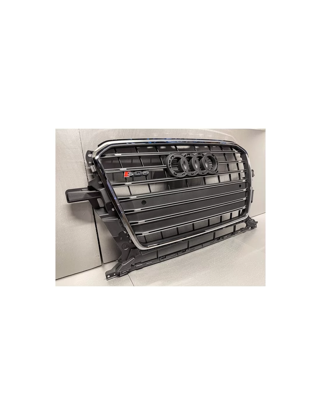  - Audi - Audi SQ5 crom parachoques delantero parrilla del radiador para Audi Q5 2012-2015 S-Line - 5 - ¡Actualice su Audi Q5 S-