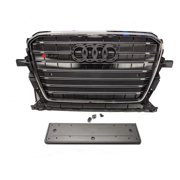  - Audi - 奥迪 SQ5 chrom 前保险杠散热器格栅，适用于奥迪 Q5 2012-2015 S-Line - 1 - 使用时尚的 SQ5 镀铬保险杠散热器格栅升级您的 2012-2015 奥迪 Q5 S-Line！在 Tuneverse 提升您