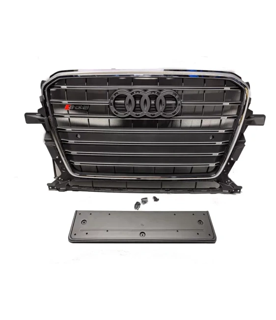  - Audi - Audi SQ5 crom parachoques delantero parrilla del radiador para Audi Q5 2012-2015 S-Line - 1 - ¡Actualice su Audi Q5 S-