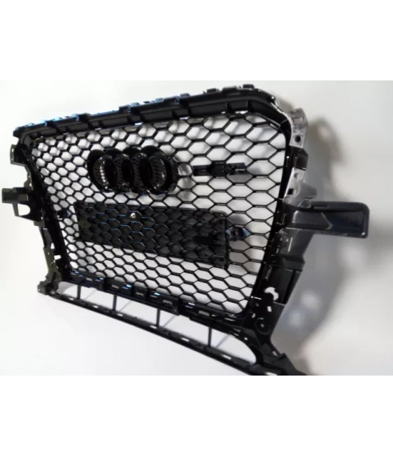 - Audi - Audi Q5 2012-2016 Kühlergrill Wabengrill RSQ5 Chrom - 4 - Veredeln Sie Ihren Audi Q5 2012-2015 mit dem eleganten RSQ5   - Audi - Audi Q5 2012-2016 Kühlergrill Wabengrill RSQ5 Chrom - 4 - Veredeln Sie Ihren Audi Q5 2012-2015 mit dem eleganten RSQ5