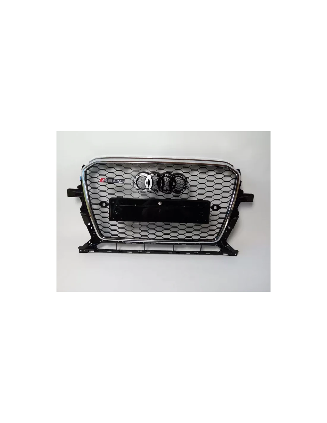- Audi - Audi Q5 2012-2016 Kühlergrill Wabengrill RSQ5 Chrom - 1 - Veredeln Sie Ihren Audi Q5 2012-2015 mit dem eleganten RSQ5   - Audi - Audi Q5 2012-2016 Kühlergrill Wabengrill RSQ5 Chrom - 1 - Veredeln Sie Ihren Audi Q5 2012-2015 mit dem eleganten RSQ5