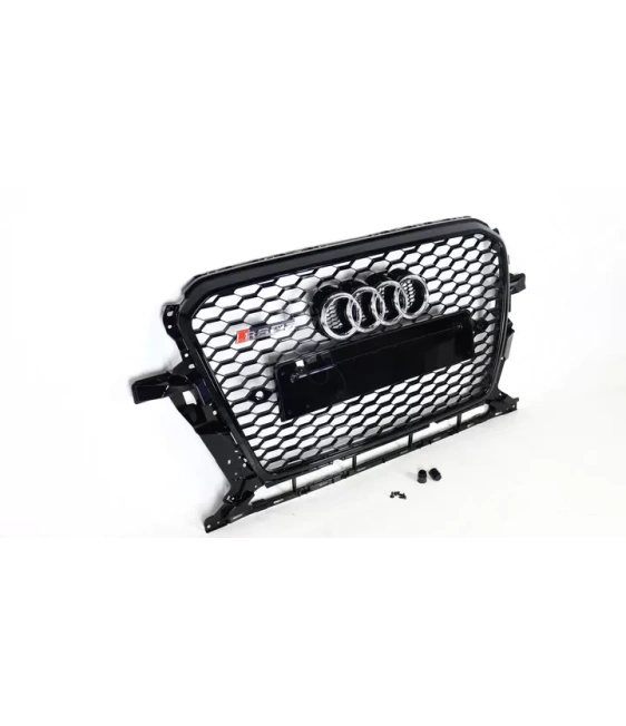  - Audi - 奥迪 RSQ5 黑色前保险杠散热器格栅，适用于 2012-2015 年款奥迪 Q5 - 3 - 使用时尚的 RSQ5 黑色前保险杠散热器格栅升级您的奥迪 Q5 2012-2015！现在就在 Tuneverse 提升美观和性能！✈️✔️