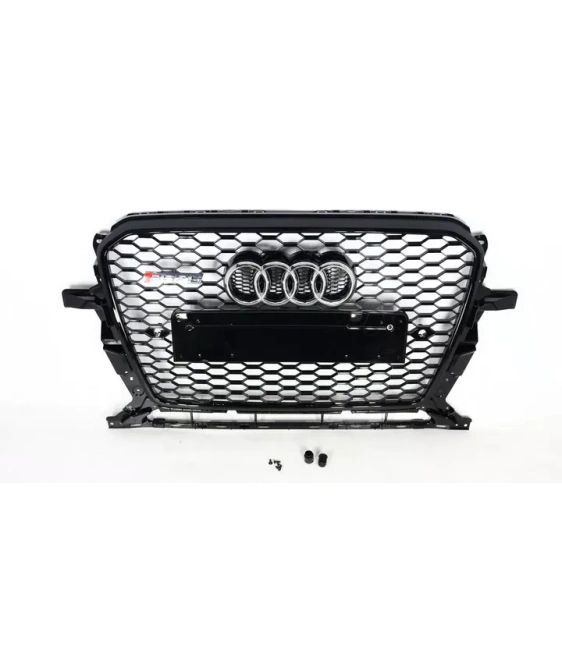  - Audi - Audi RSQ5 BLACK front bumper radiator grille pour Audi Q5 2012-2015 - 1 - Améliorez votre Audi Q5 2012-2015 avec l'élé