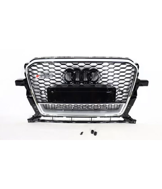 - Audi - Audi SQ5 cromado para-choques dianteiro grelha do radiador para Audi Q5 2012-2015 S-Line - 1 - Melhore o seu Audi Q5 S - Audi - Audi SQ5 cromado para-choques dianteiro grelha do radiador para Audi Q5 2012-2015 S-Line - 1 - Melhore o seu Audi Q5 S