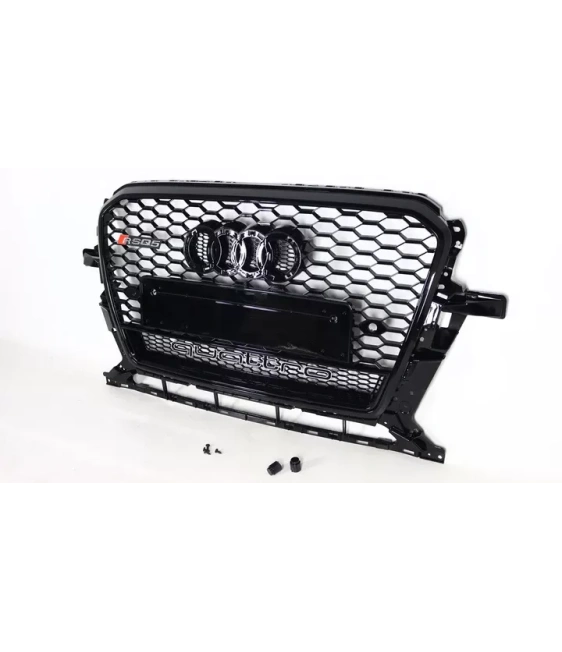 - Audi - Audi SQ5 krom främre stötfångare kylargrill för Audi Q5 2012-2015 S-Line - 2 - Förvandla din Audi Q5 S-Line 2012-2015   - Audi - Audi SQ5 krom främre stötfångare kylargrill för Audi Q5 2012-2015 S-Line - 2 - Förvandla din Audi Q5 S-Line 2012-2015