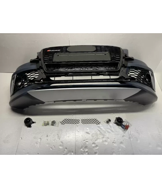 - Audi - Zderzak z kratką RSQ5 do Audi Q5 2012-2015, kolor czarny - 1 - Przekształć swoje Audi Q5 (2012-2015) za pomocą tego cz - Audi - Zderzak z kratką RSQ5 do Audi Q5 2012-2015, kolor czarny - 1 - Przekształć swoje Audi Q5 (2012-2015) za pomocą tego cz