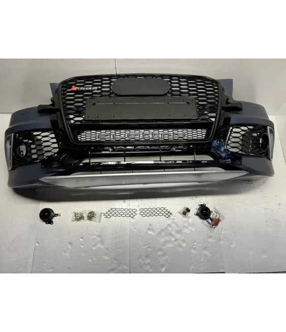 - Audi - Zderzak z kratką RSQ5 do Audi Q5 2012-2015, kolor czarny - 5 - Przekształć swoje Audi Q5 (2012-2015) za pomocą tego cz - Audi - Zderzak z kratką RSQ5 do Audi Q5 2012-2015, kolor czarny - 5 - Przekształć swoje Audi Q5 (2012-2015) za pomocą tego cz